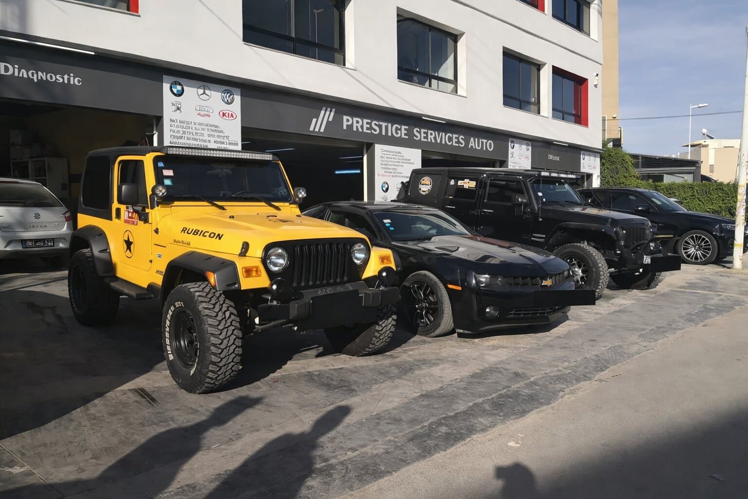 Extérieur du garage